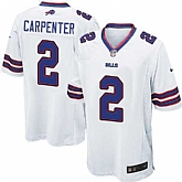 Nike Men & Women & Youth Bills #2 Carpenter White Team Color Game Jersey,baseball caps,new era cap wholesale,wholesale hats